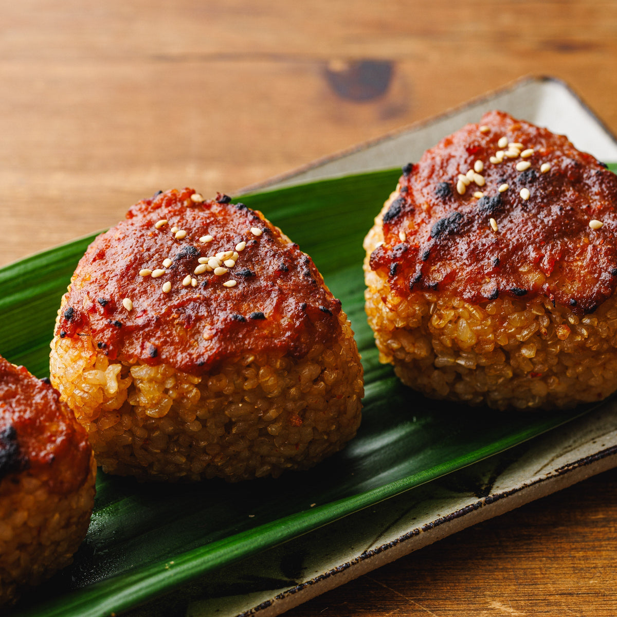 南蛮味噌の焼きおにぎり