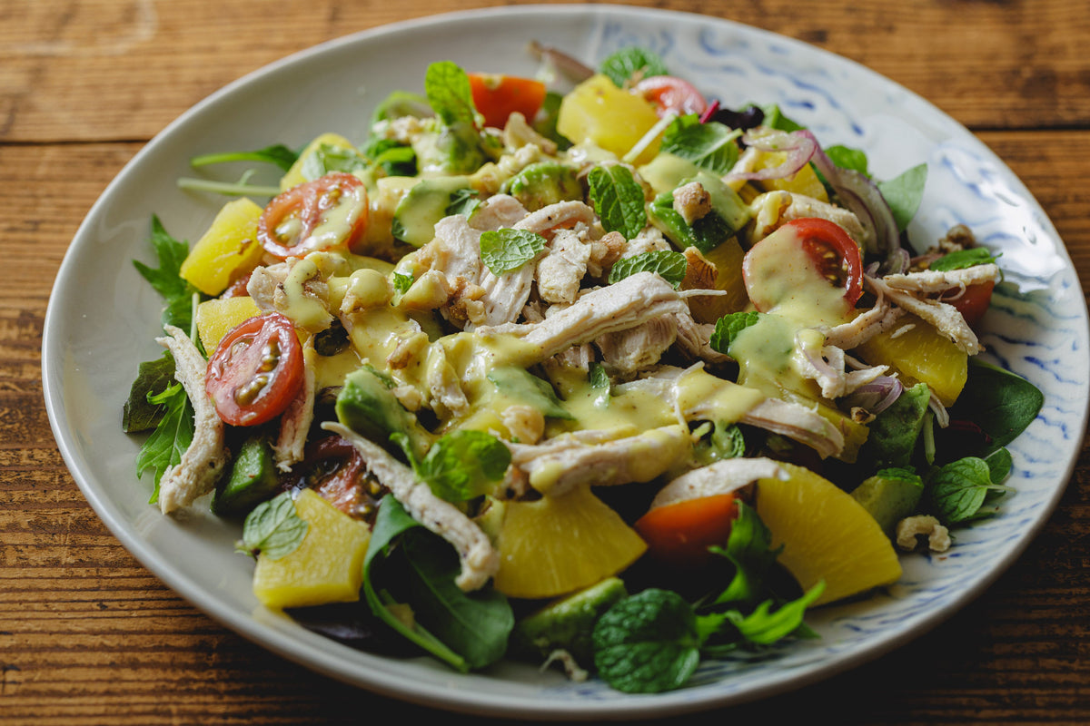 鶏肉のさっぱり南国風サラダ