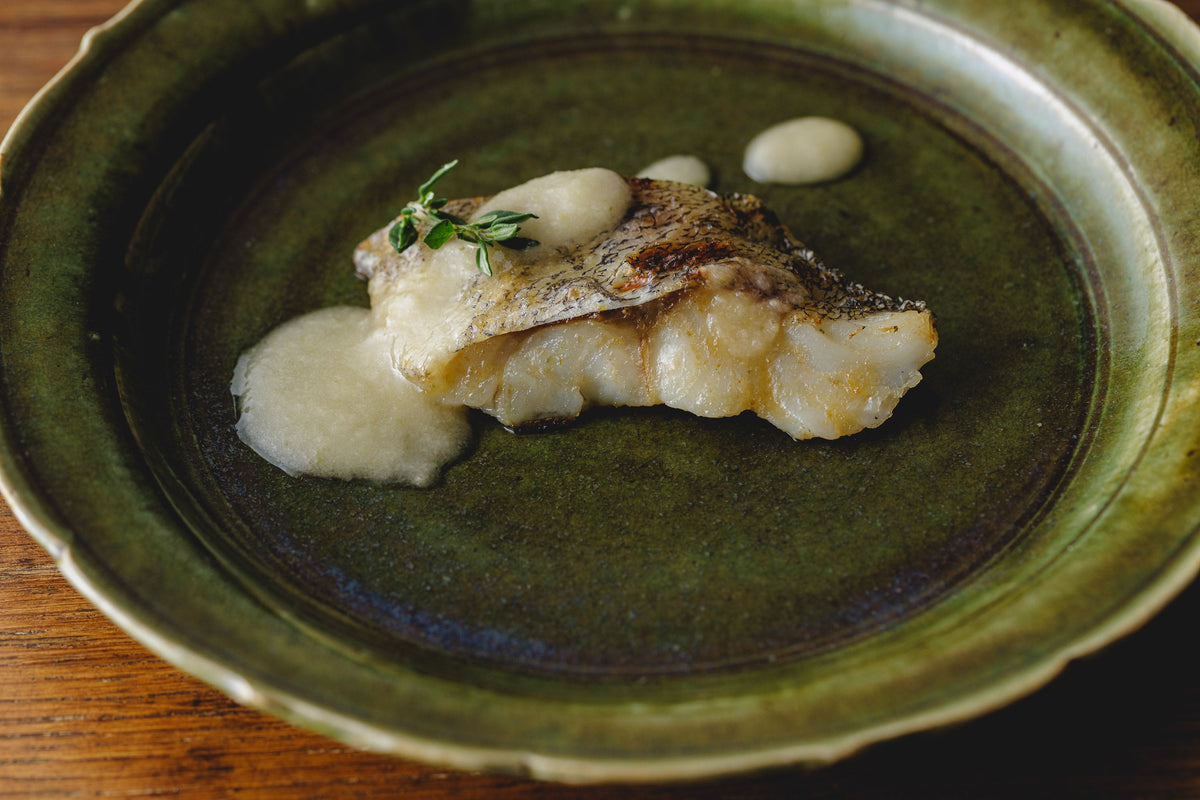 蒸し鱈の柚子胡椒ダレソース