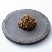 ご飯に　ごぼうと紫蘇の南蛮味噌